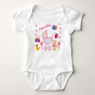 "Bodysuits One-Pieces for girl" Baby Bodysuit