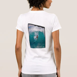 Bodysurfing Wedge (Women) Newport Beach, Ca T-Shirt