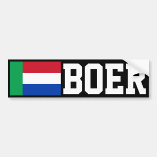 Boer Bumper Sticker