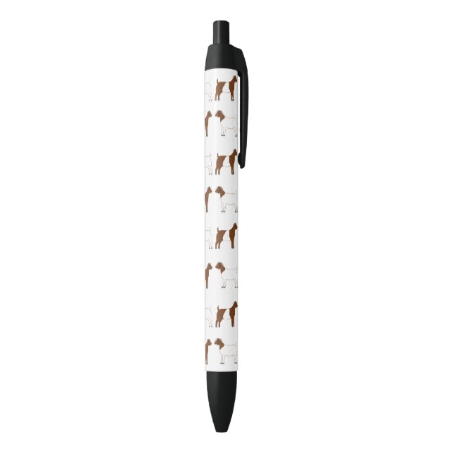 Boer Goat Farm 4H Show Herd Black Ink Pen (Bottom (Vertical))
