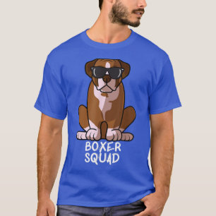 Boer Squad Dog Mum Dog Dad Sunglasses T-Shirt