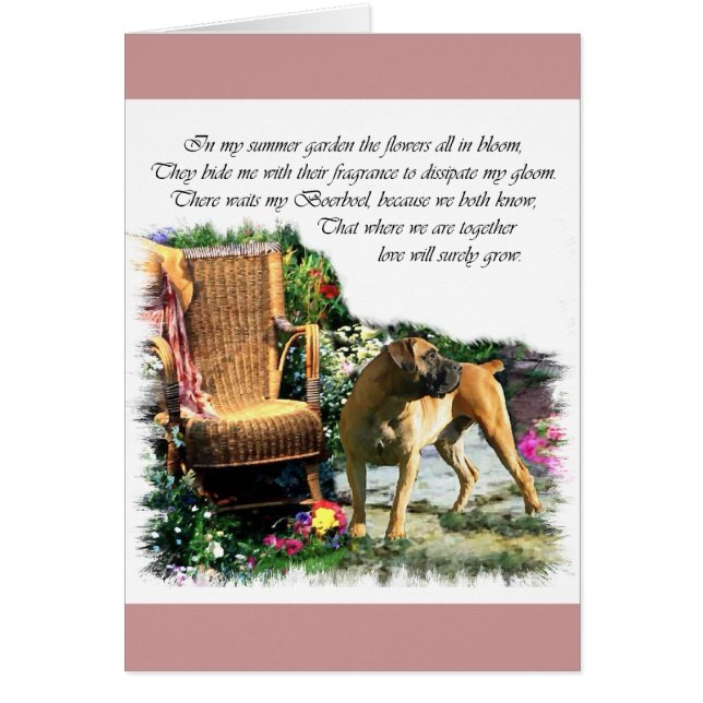 Boerboel Art Gifts (Front)