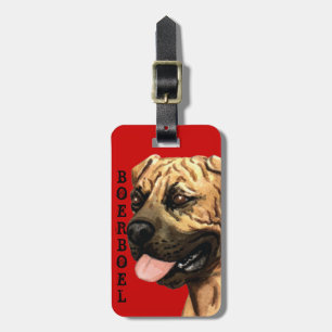 Boerboel Colour Block Luggage Tag