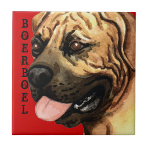 Boerboel Colour Block Tile