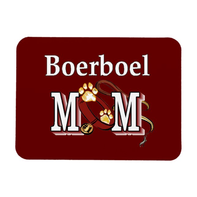 Boerboel Dog MOM Magnet (Horizontal)