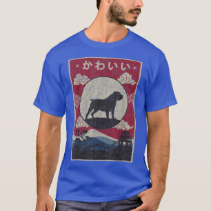 Boerboel Japanese Design Kawaii Dog Mum Dad T-Shirt