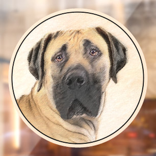 Boerboel Painting - Cute Original Dog Art