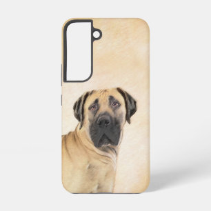 Boerboel Painting - Cute Original Dog Art Samsung Galaxy Case