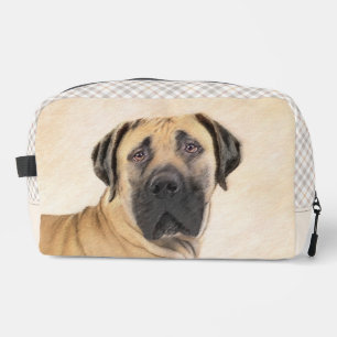 Boerboel Painting Fawn Red Mastiff Pet Dog Art Dopp Kit
