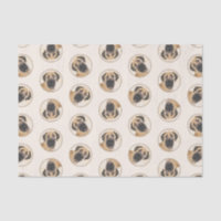 Boerboel Painting Fawn Red Mastiff Pet Dog Art