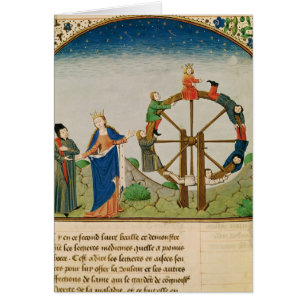 Boethius with the Wheel of Fortune