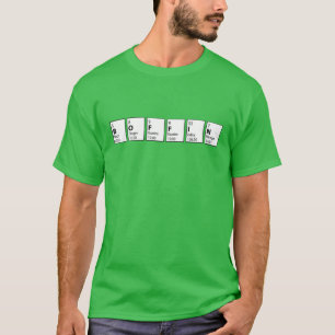Boffin Egghead Periodic Table Graduation T-Shirt
