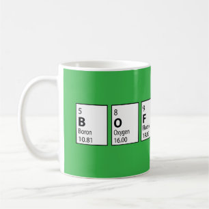 Boffin Periodic Table Graduation Exam Success Fun Coffee Mug