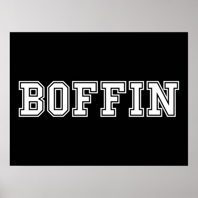 BOFFIN POSTER (Front)