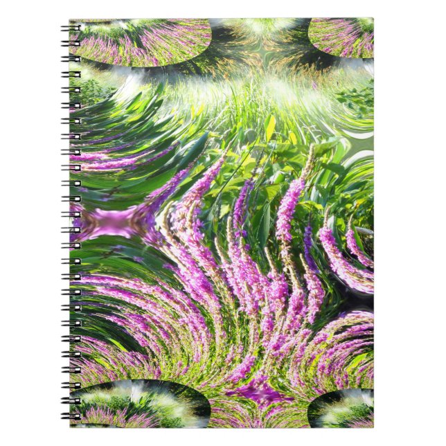 Bog Landscape Fractal Notebook (Front)