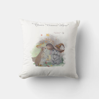 Boganhues "Pipa & Marlow" series print Cushion