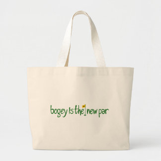 Bogey Is The New Par Large Tote Bag