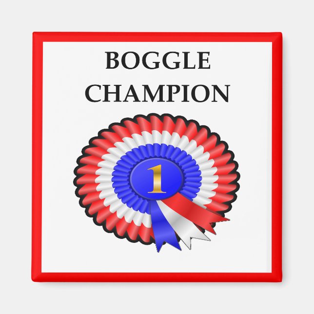 BOGGLE MAGNET (Front)