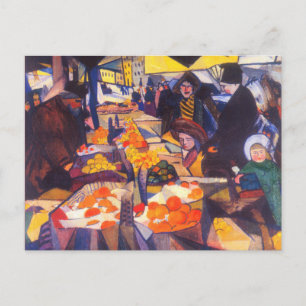 Bogomazov - Sennoy Market, Kiev, Postcard