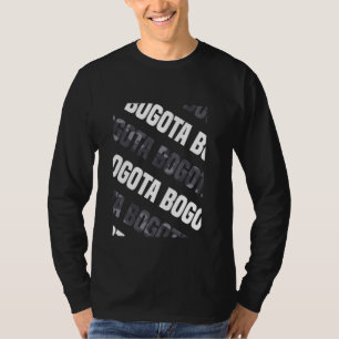 Bogota Camo Pattern Grey Camouflage T-Shirt