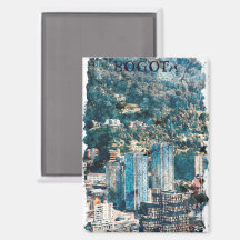 Bogota Colombia Cityscape View