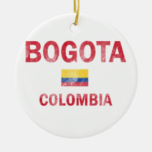 Bogota Colombia Designs Ceramic Tree Decoration