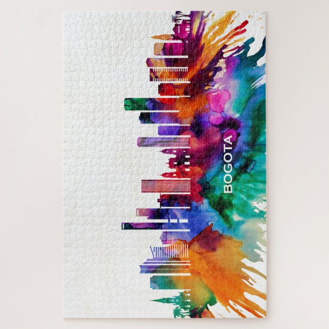 Bogota Skyline Jigsaw Puzzle (Vertical)