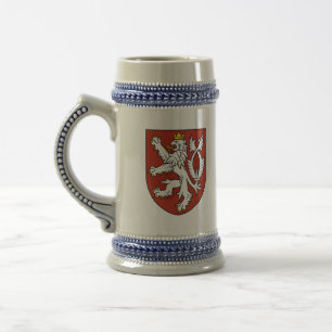 bohemia emblem beer stein