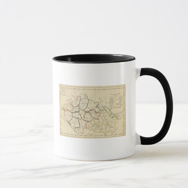 Bohemia, Moravia, Austrian Silesia Mug (Right)