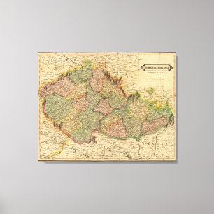 Bohemia, Moravia Canvas Print