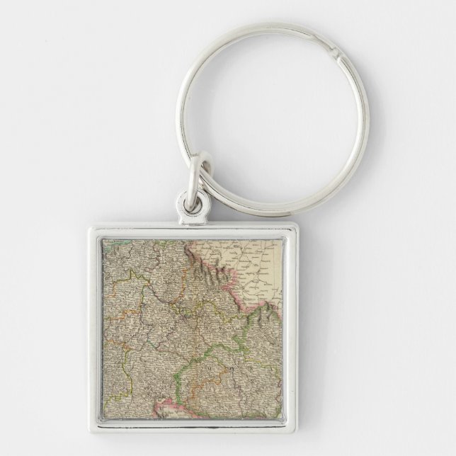 Bohemia, Moravia Key Ring (Front)