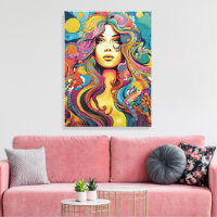 Bohemian 60s 70s Hippy Woman