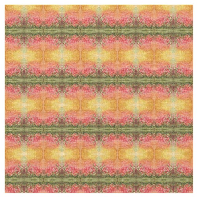 Bohemian Abstract Fabric (Close Up)