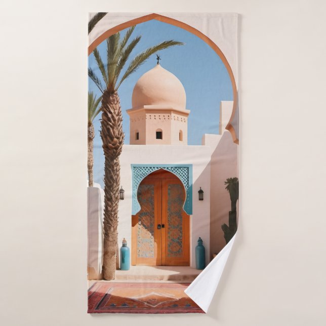 Bohemian Arches Bath Towel Set (Bath Towel)