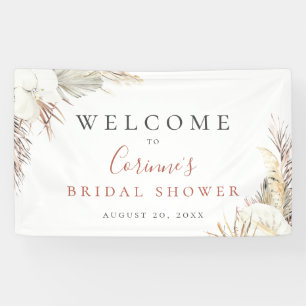 Bohemian Beach Botanical Banner