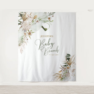 Bohemian Boho Baby Brunch Decor Backdrop Tapestry