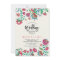 Bohemian Boho Chic Turquoise Folk Flowers