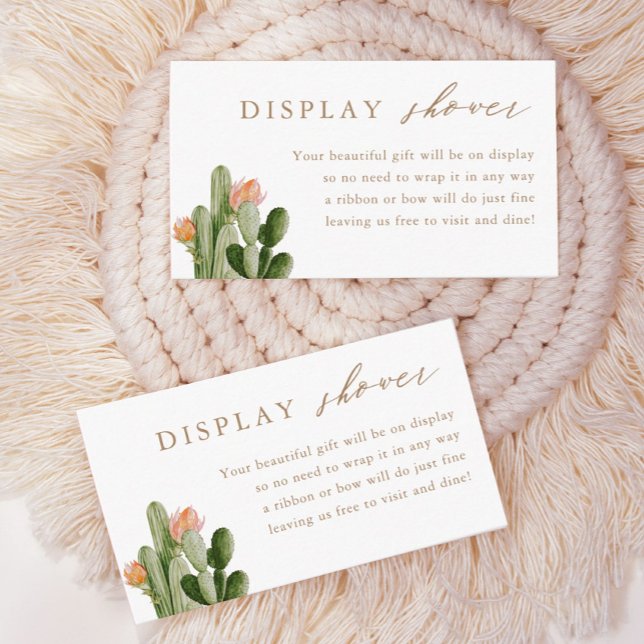 Bohemian Cactus Display Shower Insert (Creator Uploaded)