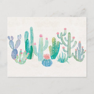 Bohemian Cactus Postcard