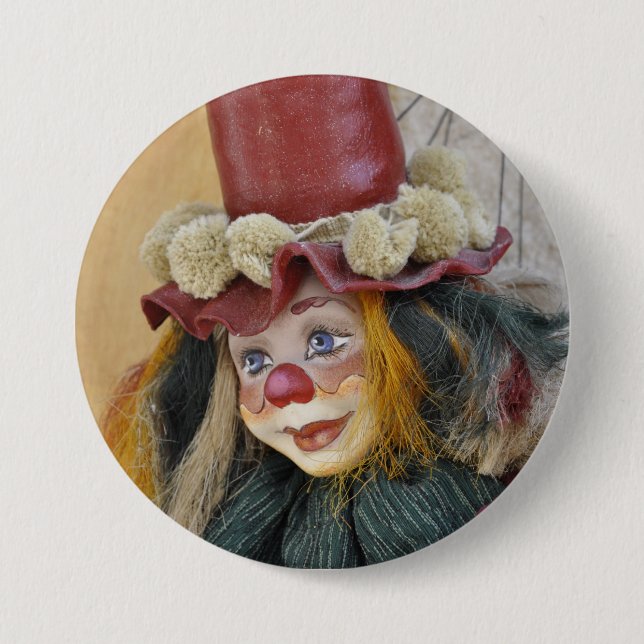 Bohemian Clown Button (Front)