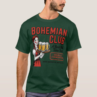 Bohemian Club Beer - Roscoe, PA-Photoroom T-Shirt