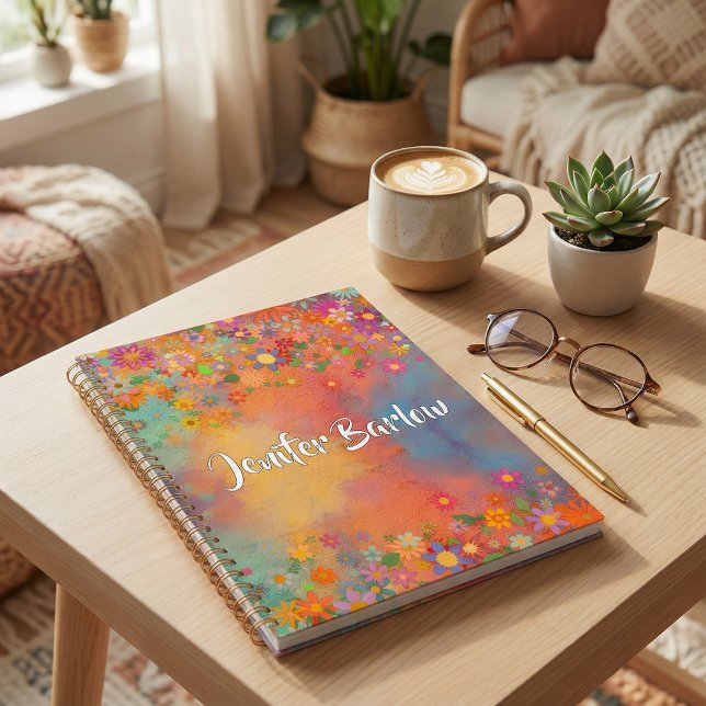 Bohemian colourful floral whimsical Planner (Creator Uploaded)