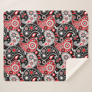 Make Your Own Red Bandana Blanket Bundle Up In Yours Today Zazzle Nz