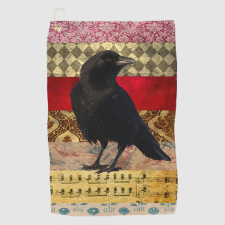 Bohemian Crow Golf Towel