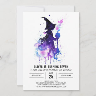 Bohemian Custom Magical Birthday Invitation