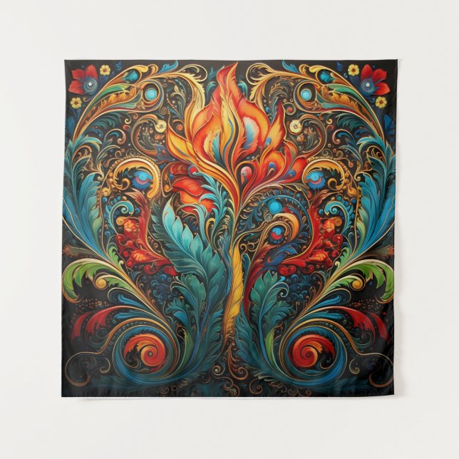 Bohemian decor tapestry (Front)