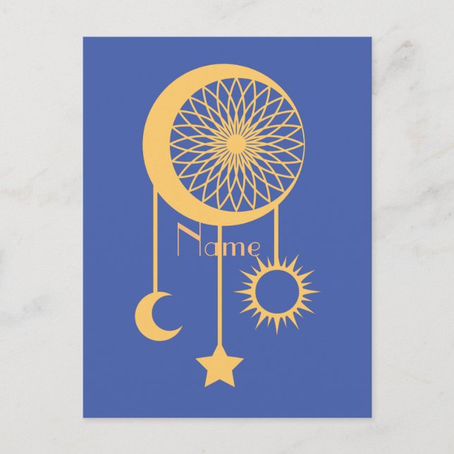 Bohemian Dream Catcher Thunder_Cove        Postcard (Front)