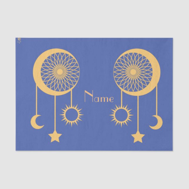 Bohemian Dream Catcher Thunder_Cove        Tissue Paper (Front)