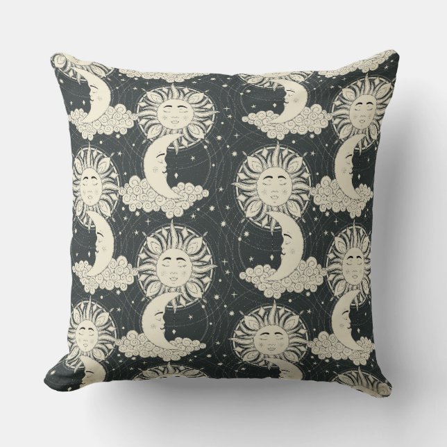 bohemian dreams soot cushion (Front)