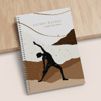 Bohemian Earth Tones Yoga Studio Business Card
